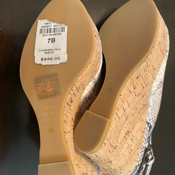 Stuart Weitzman WOMENS wedges new with tag - Picture 4 of 5